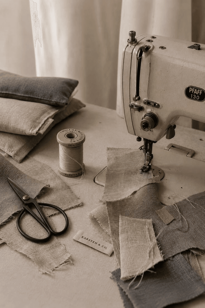 Master tailor atelier and bespoke craftsmanship